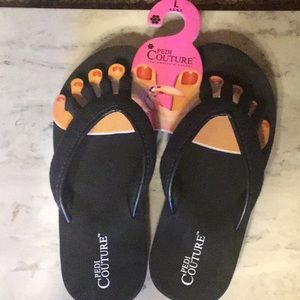 Pedi couture thong sandals